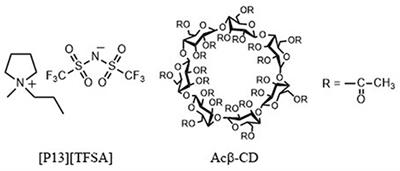 Effect of β-Cyclodextrin on Physicochemical Properties of an Ionic Liquid Electrolyte Composed of N-Methyl-N-Propylpyrrolidinium bis(trifluoromethylsulfonyl)amide